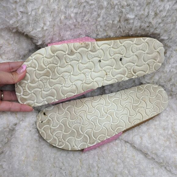 Birkenstock Madrid Pink Slide Sandals size 40 Birko-flor - Picture 5 of 6